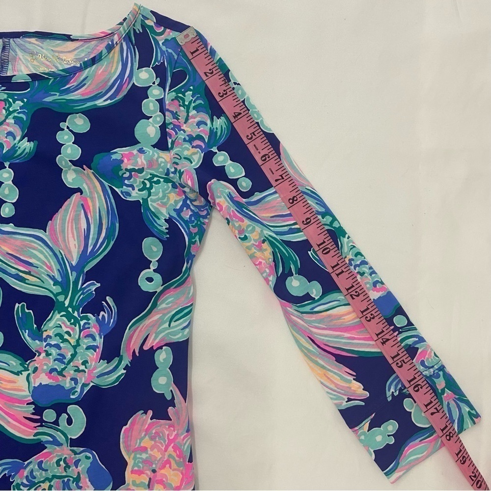 LILLY PULITZER Women's Marlowe Shift Mini Dress Sz XS Art-To-Wear Summer Picnic - Picture 10 of 13
